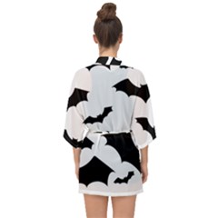 Half Sleeve Chiffon Kimono 