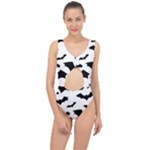 Deathrock Bats Center Cut Out Swimsuit