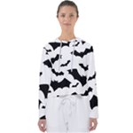 Deathrock Bats Women s Slouchy Sweat