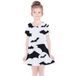 Deathrock Bats Kids  Simple Cotton Dress