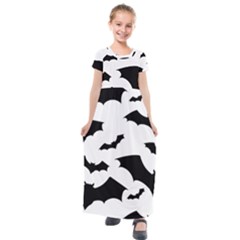 Kids  Short Sleeve Maxi Dress 