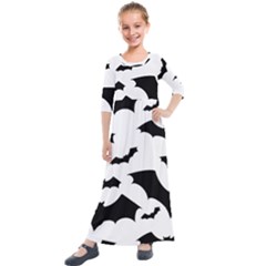 Kids  Quarter Sleeve Maxi Dress 