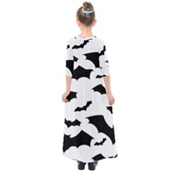 Kids  Quarter Sleeve Maxi Dress 