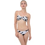 Deathrock Bats Classic Bandeau Bikini Set