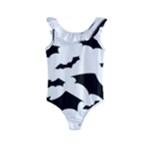 Deathrock Bats Kids  Frill Swimsuit