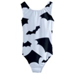 Deathrock Bats Kids  Cut-Out Back One Piece Swimsuit