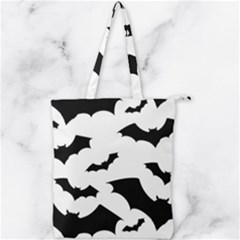 Double Zip Up Tote Bag 