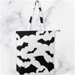 Deathrock Bats Double Zip Up Tote Bag