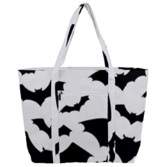 Zip Up Canvas Bag 