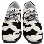 Deathrock Bats Women Heeled Oxford Shoes