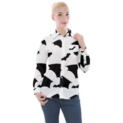 Women s Long Sleeve Pocket Shirt 