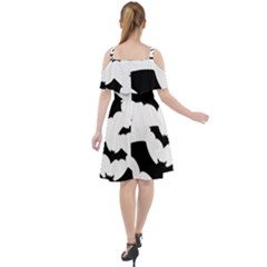 Cut Out Shoulders Dress 