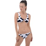 Deathrock Bats Ring Detail Crop Bikini Set