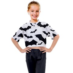 Kids Mock Neck T-Shirt 