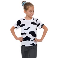 Kids  Mesh Piece T-Shirt 