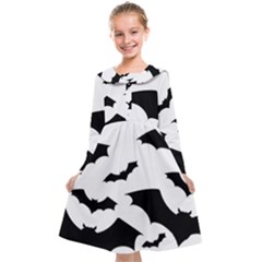 Deathrock Bats Kids  Midi Sailor Dress from ArtsNow.com