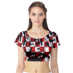 Short Sleeve Crop Top 