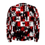 Emo Checker Graffiti Men s Sweatshirt