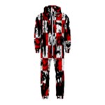 Emo Checker Graffiti Hooded Jumpsuit (Kids)