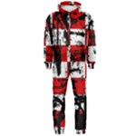 Emo Checker Graffiti Hooded Jumpsuit (Men) 