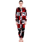 Emo Checker Graffiti OnePiece Jumpsuit (Ladies) 