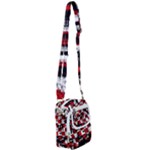 Emo Checker Graffiti Shoulder Strap Belt Bag