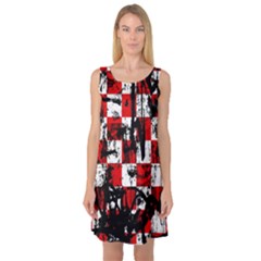 Sleeveless Satin Nightdress 