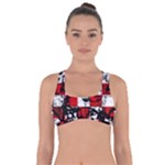 Emo Checker Graffiti Got No Strings Sports Bra
