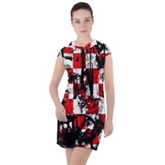 Drawstring Hooded Dress 