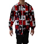 Emo Checker Graffiti Kids  Hooded Windbreaker