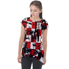 Cap Sleeve High Low Top 