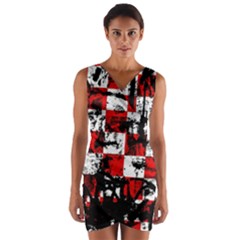 Wrap Front Bodycon Dress 