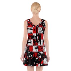 V-Neck Sleeveless Dress 