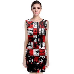 Classic Sleeveless Midi Dress 