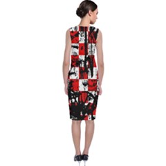 Classic Sleeveless Midi Dress 