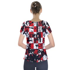 Short Sleeve Front Detail Top 