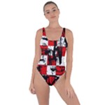 Emo Checker Graffiti Bring Sexy Back Swimsuit