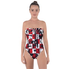 Tie Back One Piece Swimsuit 