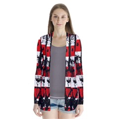 Drape Collar Cardigan 