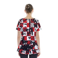 Skirt Hem Sports Top 