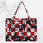 Emo Checker Graffiti Medium Tote Bag