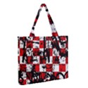 Zipper Medium Tote Bag Front