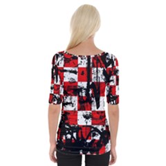 Wide Neckline T-Shirt 