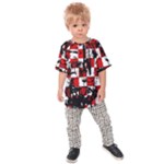 Emo Checker Graffiti Kids  Raglan Tee