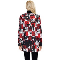 Button Up Hooded Coat  