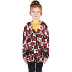 Kids  Double Breasted Button Coat 