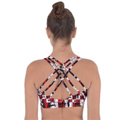 Cross String Back Sports Bra 