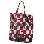 Emo Checker Graffiti Giant Grocery Tote