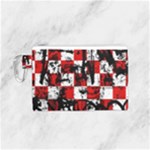 Emo Checker Graffiti Canvas Cosmetic Bag (Small)