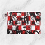 Emo Checker Graffiti Canvas Cosmetic Bag (Large)